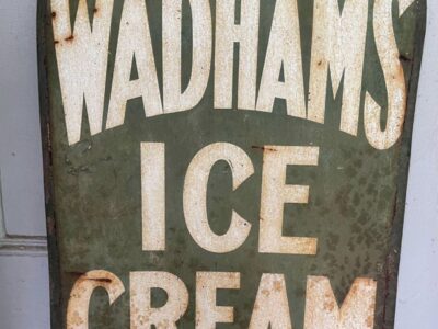 Wadhams Ice Cream Sign
